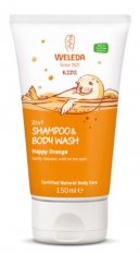 WELEDA 2v1 Sprchový krém a šampon Šťastný pomeranč