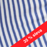 náhradní povlak - tm. modrý proužek