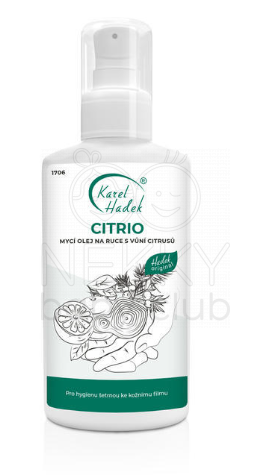 Karel Hadek CITRIO mycí olej - Objem: 100 ml